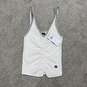 A&F soft cotton top XS